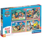 Пазл 4 в 1 Clementoni "Paw Patrol", 12,16,20 та 24 елементи Пазл 4 в 1 Clementoni "Paw Patrol", 12,16,20 та 24 елементи