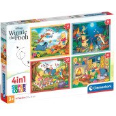 Пазл 4 в 1 Clementoni "Winnie the Pooh"