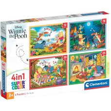 Пазл 4 в 1 Clementoni "Winnie the Pooh" Пазл 4 в 1 Clementoni "Winnie the Pooh"