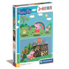 Пазл Clementoni "Peppa Pig", 2 шт. по 60 элементов