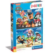 Пазл 2 в 1 Clementoni "Paw Patrol. New", 2 по 60 елементів