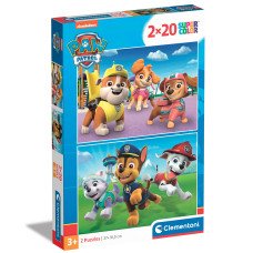Пазл Clementoni "Paw Patrol. New", 2 шт. по 20 элементов