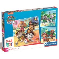 Пазл Clementoni "Paw Patrol", 3 шт. по 48 элементов