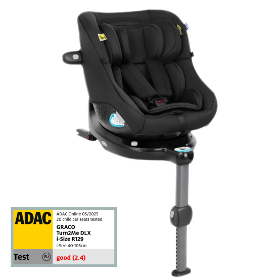 Автокресло Graco Turn2Me DLX i-Size Midnight Автокресло Graco Turn2Me DLX i-Size Midnight