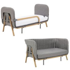 Комплект для ліжка Tutti Bambini CoZee XL Junior Bed & Sofa сірий