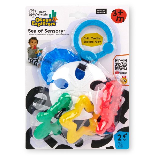 Прорезыватель для зубов Baby Einstein "Sea of Sensory"