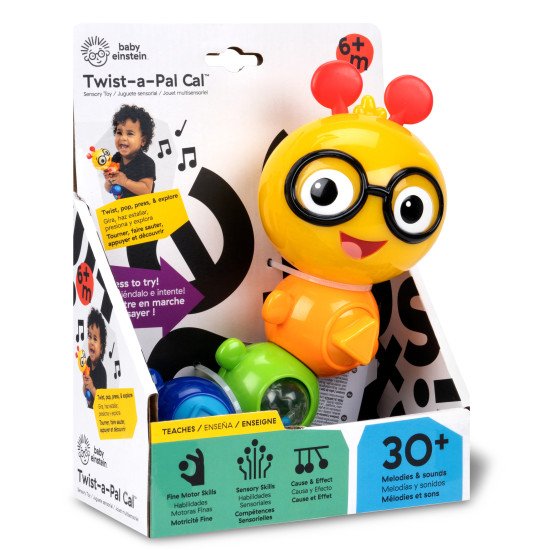 Музична розвиваюча іграшка Baby Einstein "Twist-a-Pal Cal"