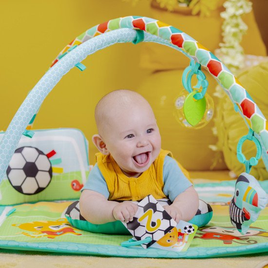 Развивающий коврик Bright Starts "Grip & Kick Oball" Развивающий коврик Bright Starts "Grip & Kick Oball"