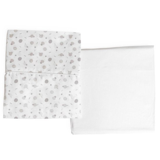 Комплект постільної білизни Chicco Next2Me Cotton, 50х83 см Комплект постільної білизни Chicco Next2Me Cotton, 50х83 см