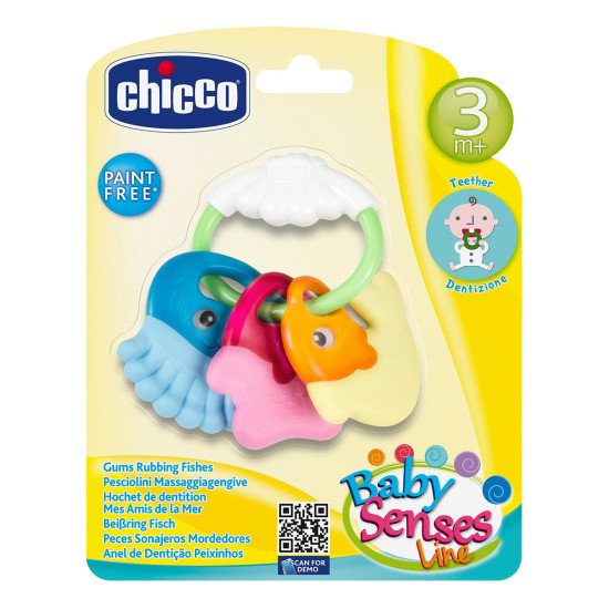 Іграшка-прорізувач Chicco "Рибки"