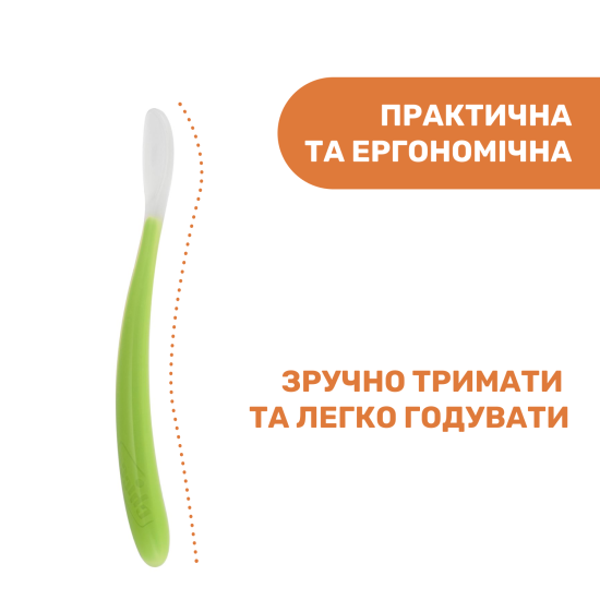 Ложка силиконовая Chicco, 6м+, 2 шт. Ложка силиконовая Chicco, 6м+, 2 шт.