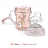 Поильник с мягким носиком Chicco "Transition Cup", 200 мл, 4м+ Поильник с мягким носиком Chicco "Transition Cup", 200 мл, 4м+