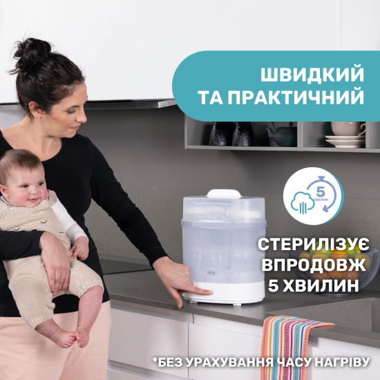 Стерилізатор Chicco електричний паровий