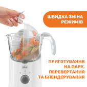 Пароварка-блендер 4  в 1 Chicco "Easy meal"