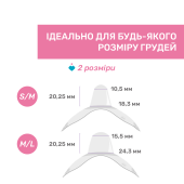 Накладки для сосков Chicco SkinToSkin, S-M (2шт)