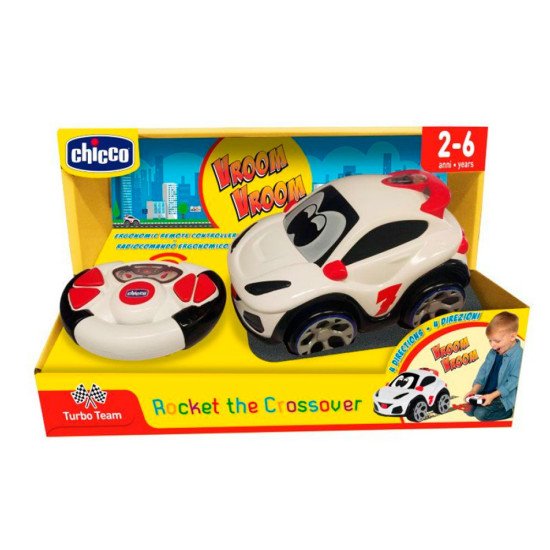 Машинка на радіокеруванні Chicco "Rocket the Crossover" Машинка на радіокеруванні Chicco "Rocket the Crossover"