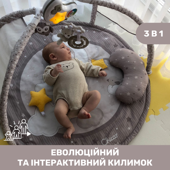 Розвиваючий килимок Chicco "Enjoy Colours"