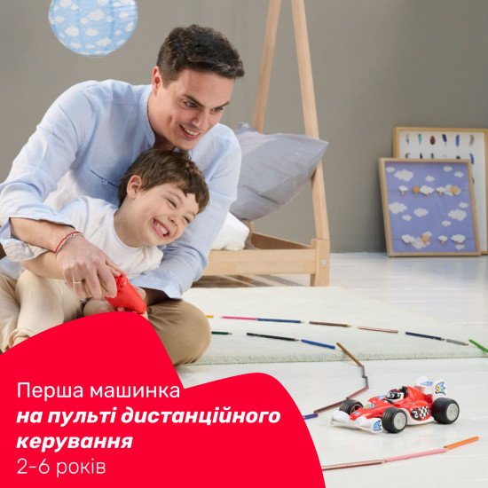 Машинка на радіоуправлінні Chicco "Гонщик Том" Машинка на радіоуправлінні Chicco "Гонщик Том"
