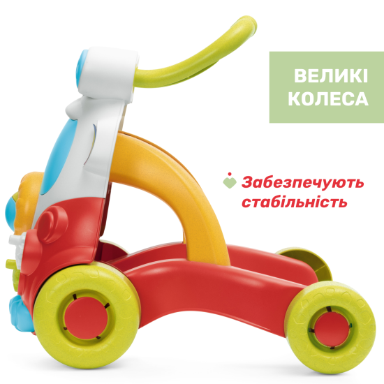 Іграшка-ходунки 2 в 1 Chicco Eco+ "Happy Hippy Walker"