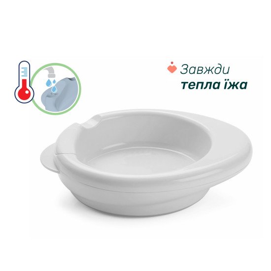 Термоустойчивая тарелка Chicco Warmy Plate, 6м+ Термоустойчивая тарелка Chicco Warmy Plate, 6м+