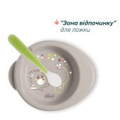 Термоустойчивая тарелка Chicco Warmy Plate, 6м+ Термоустойчивая тарелка Chicco Warmy Plate, 6м+