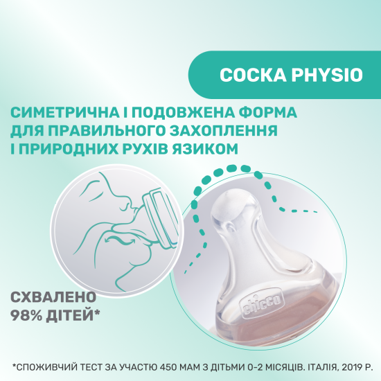 Бутылочка пластик Chicco PERFECT 5 Love, 150 мл, соска силикон, 0 м+ Бутылочка пластик Chicco PERFECT 5 Love, 150 мл, соска силикон, 0 м+