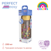 Бутылочка пластик Chicco PERFECT Easy, 330 мл, соска силикон, 4 м+ Бутылочка пластик Chicco PERFECT Easy, 330 мл, соска силикон, 4 м+