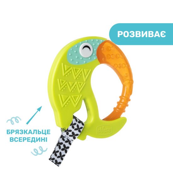 Прорезыватель для зубов Chicco "Тукан" Прорезыватель для зубов Chicco "Тукан"