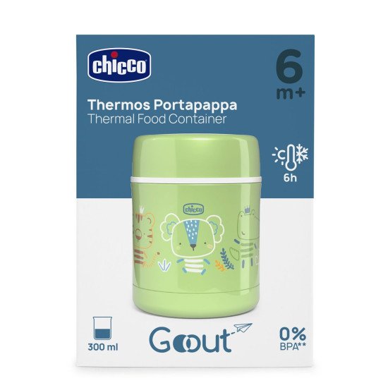 Термос Chicco для детского питания, 300 мл Термос Chicco для детского питания, 300 мл