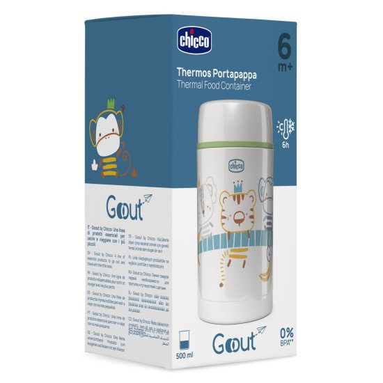 Термос Chicco для детского питания, 500 мл Термос Chicco для детского питания, 500 мл