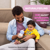 Пляшечка скло Chicco Natural Feeling NEW, 150 мл, 0м+ Пляшечка скло Chicco Natural Feeling NEW, 150 мл, 0м+