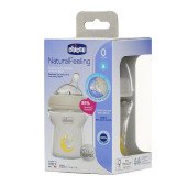 Пляшечка скло Chicco Natural Feeling NEW, 150 мл, 0м+ Пляшечка скло Chicco Natural Feeling NEW, 150 мл, 0м+
