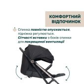 Коляска прогулянкова Chicco Dolomiti чорний
