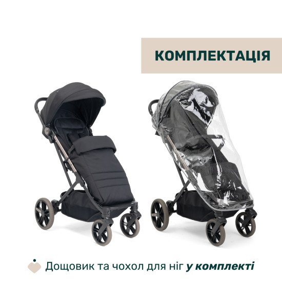 Коляска прогулянкова Chicco Dolomiti чорний