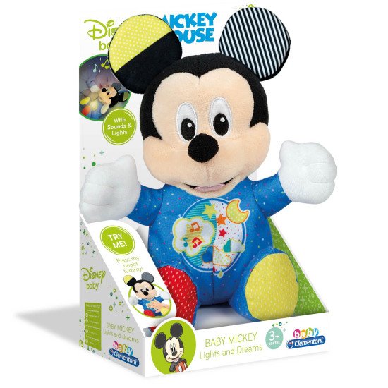 М'яка іграшка-нічник Clementoni "Baby Mickey", серія "Disney Baby"