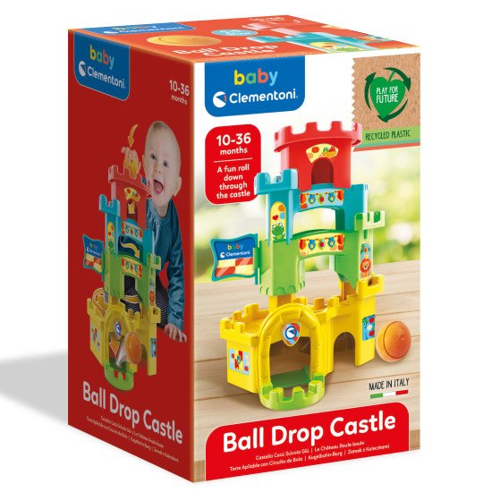 Ігровий розвиваючий центр Clementoni "Ball Drop Castle" Ігровий розвиваючий центр Clementoni "Ball Drop Castle"