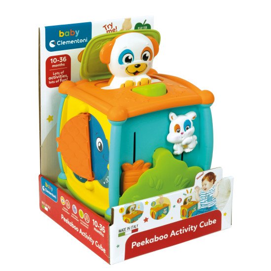 Розвиваюча іграшка Clementoni "Peekaboo Activity Cube"
