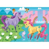 Пазл Clementoni "I Believe in Unicorns", 2 шт. по 20 елементів Пазл Clementoni "I Believe in Unicorns", 2 шт. по 20 елементів