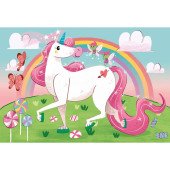Пазл Clementoni "I Believe in Unicorns", 2 шт. по 20 елементів Пазл Clementoni "I Believe in Unicorns", 2 шт. по 20 елементів