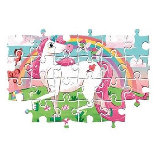 Пазл Clementoni "I Believe in Unicorns", 2 шт. по 20 елементів Пазл Clementoni "I Believe in Unicorns", 2 шт. по 20 елементів