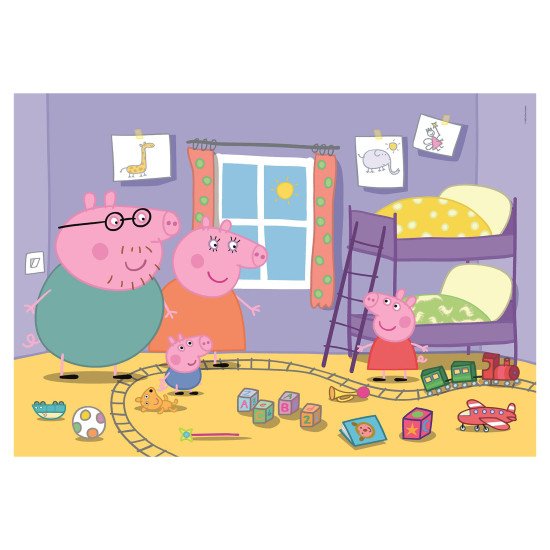 Пазл Clementoni "Peppa Pig", серия "MAXI", 60 элементов