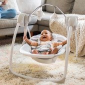 Крісло-гойдалка Ingenuity Comfort 2 Go – Cuddle Lamb