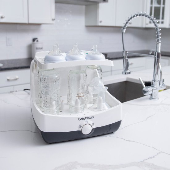 Стерилизатор с функцией сушки Baby Brezza Super Fast Sterilizer Dryer Стерилизатор с функцией сушки Baby Brezza Super Fast Sterilizer Dryer