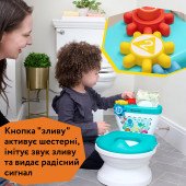 Дитячий горщик-унітаз 2 в 1 Baby Einstein "Geared for Success" Дитячий горщик-унітаз 2 в 1 Baby Einstein "Geared for Success"