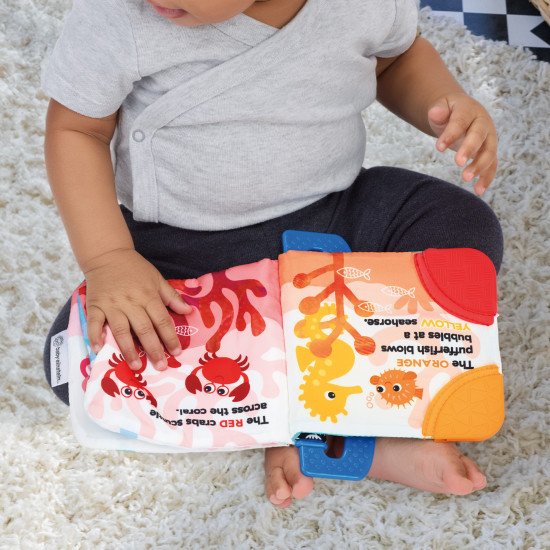 Книжка-гризунець Baby Einstein Shades of the Sea