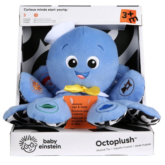 Іграшка музична Baby Einstein "Octoplush"