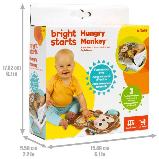 Водный развивающий коврик Bright Starts "Hungry Monkey"