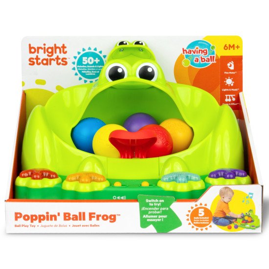 Музична іграшка Bright Starts "Poppin' Ball Frog" Музична іграшка Bright Starts "Poppin' Ball Frog"