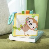 Развивающая мягкая книжка Bright Starts "Safari Buddies" Развивающая мягкая книжка Bright Starts "Safari Buddies"