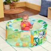 Манеж з кульками Bright Starts Rowdy Rainforest Манеж з кульками Bright Starts Rowdy Rainforest